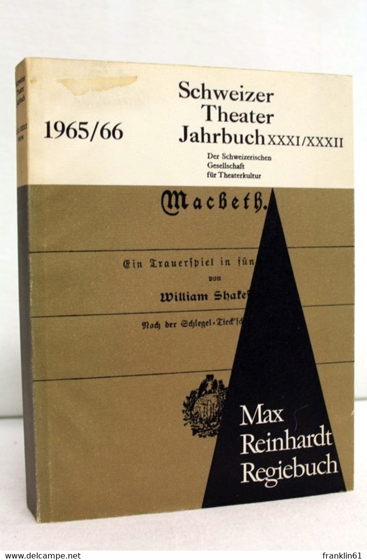 Schweizer Theater-Jahrbuch XXXI/XXXII. - Theater & Tanz