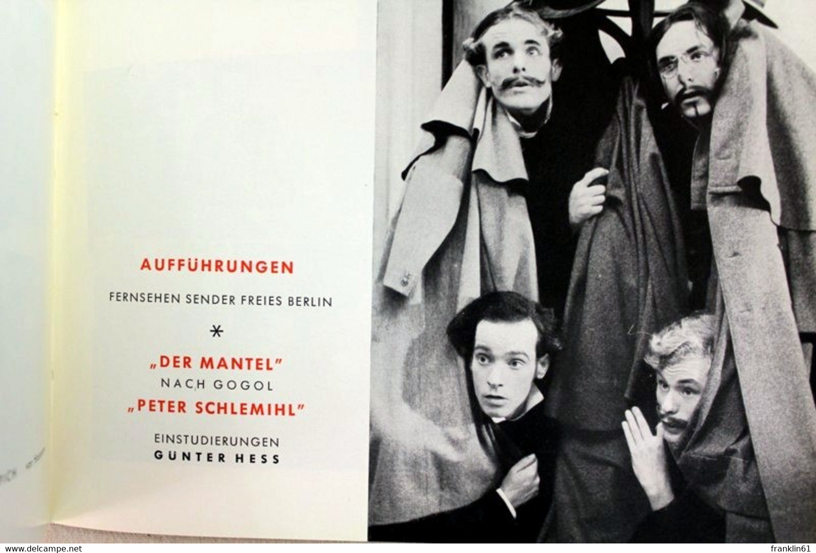 Festschrift Zum5jährigen Bestehen Der Max-Reinhardt-Schule Des Landes Berlin. - Theater & Tanz