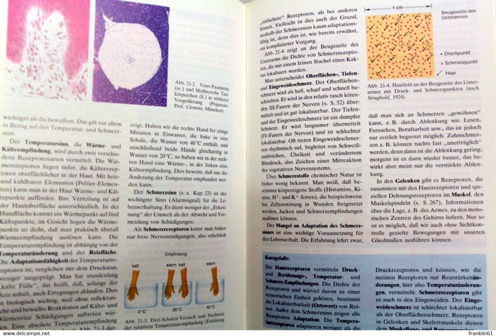 Physiologie : Lehrbuch Und Atlas ; 23 Tabellen. - Glossaries