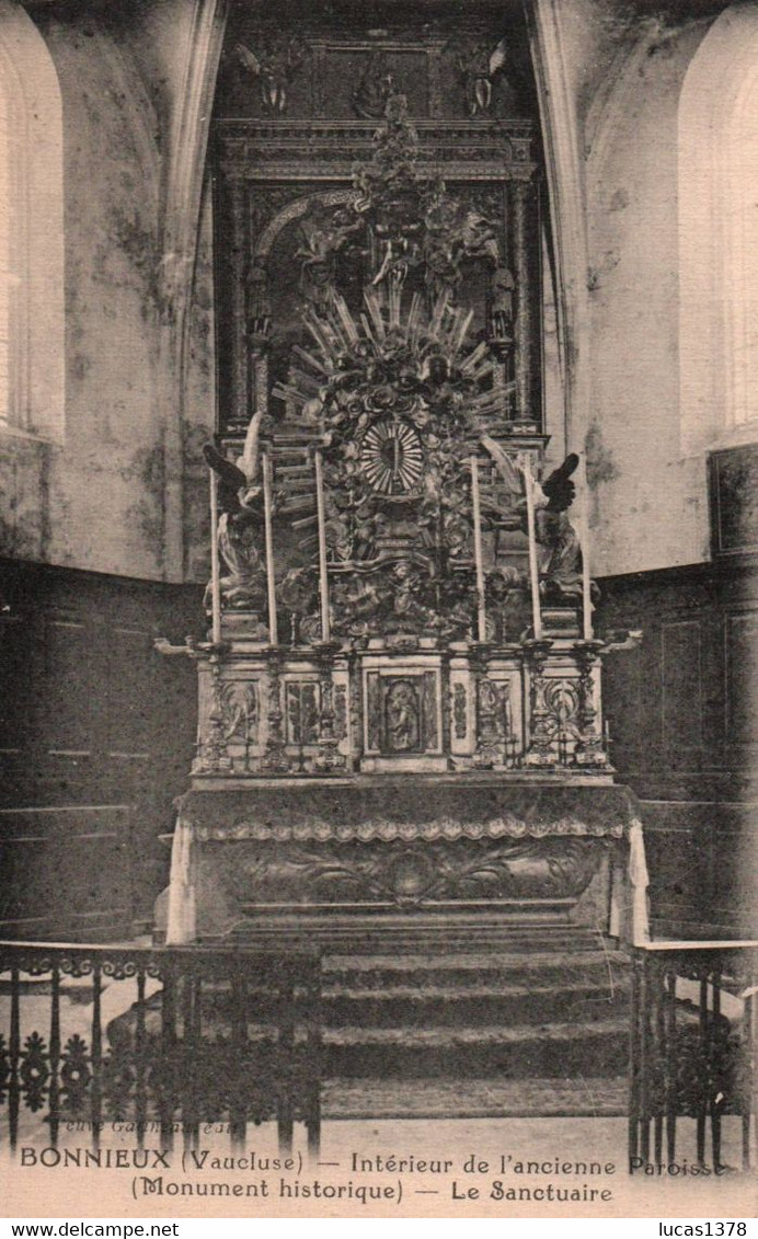 84 /BONNIEUX / INTERIEUR DE L ANCIENNE PAROISSE - Bonnieux