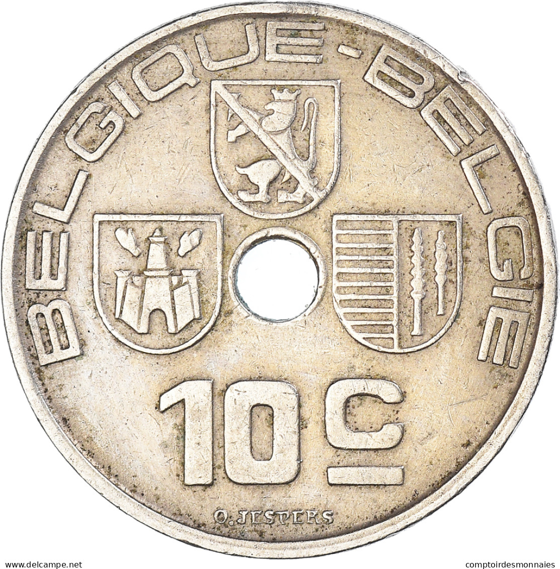 Monnaie, Belgique, 10 Centimes, 1938 - 10 Cent