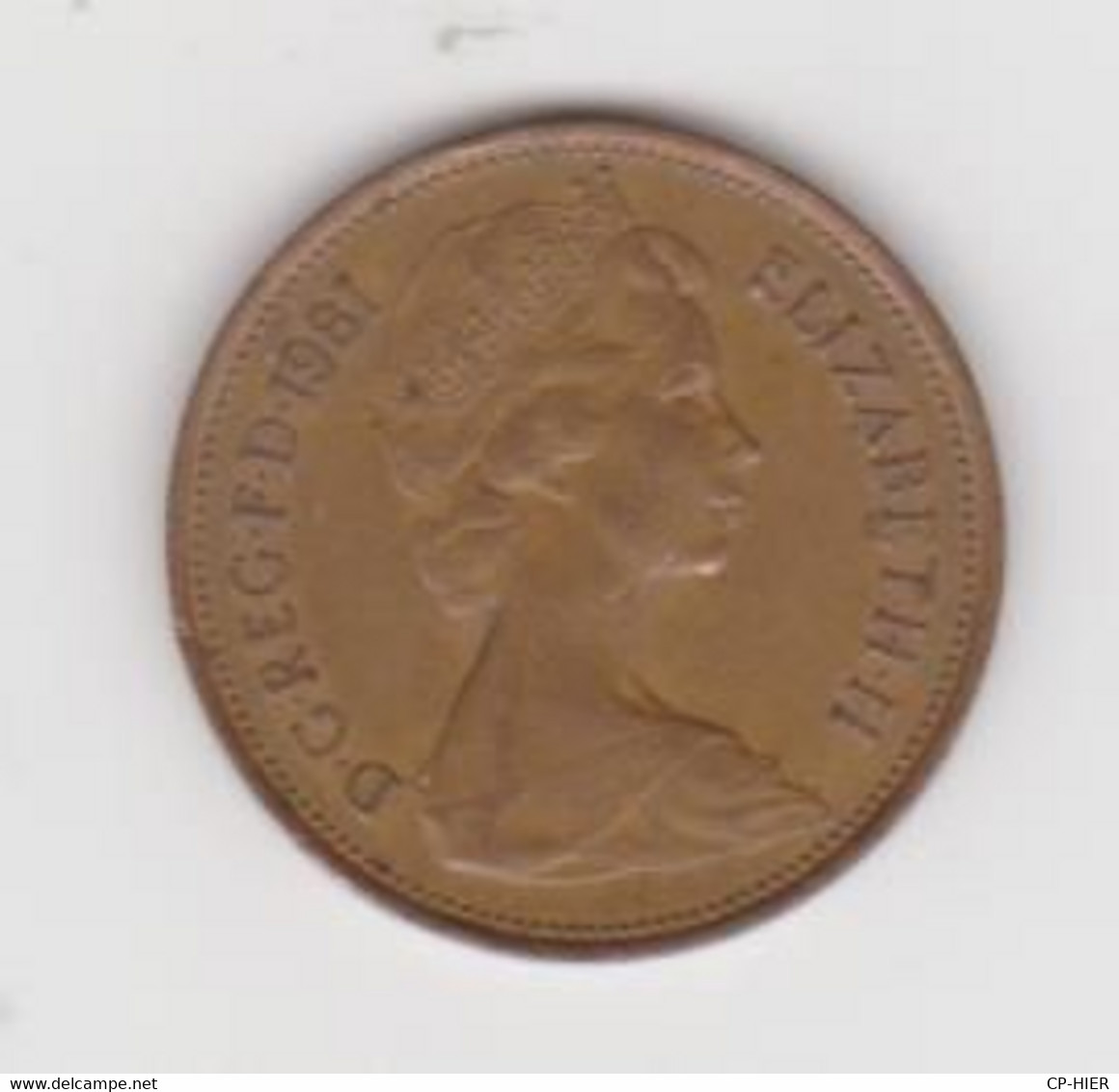 PIECE DE MONNAIE - ELIZABETH II 1981 - 2 NEW PENCE - 2 Pence & 2 New Pence