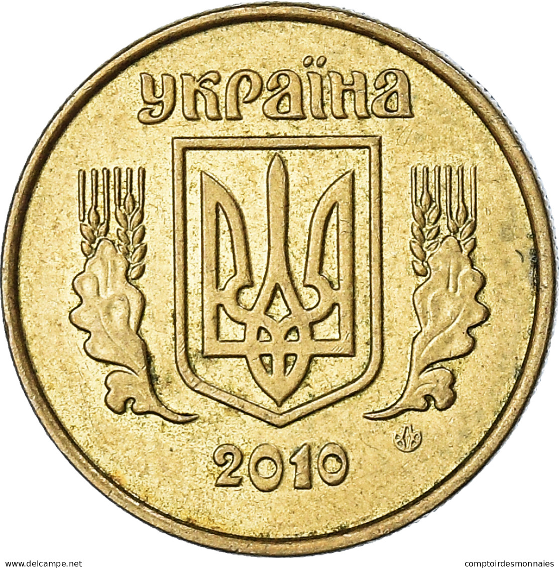 Monnaie, Ukraine, 10 Kopiyok, 2010, TTB, Bronze-Aluminium, KM:1.1b - Ukraine