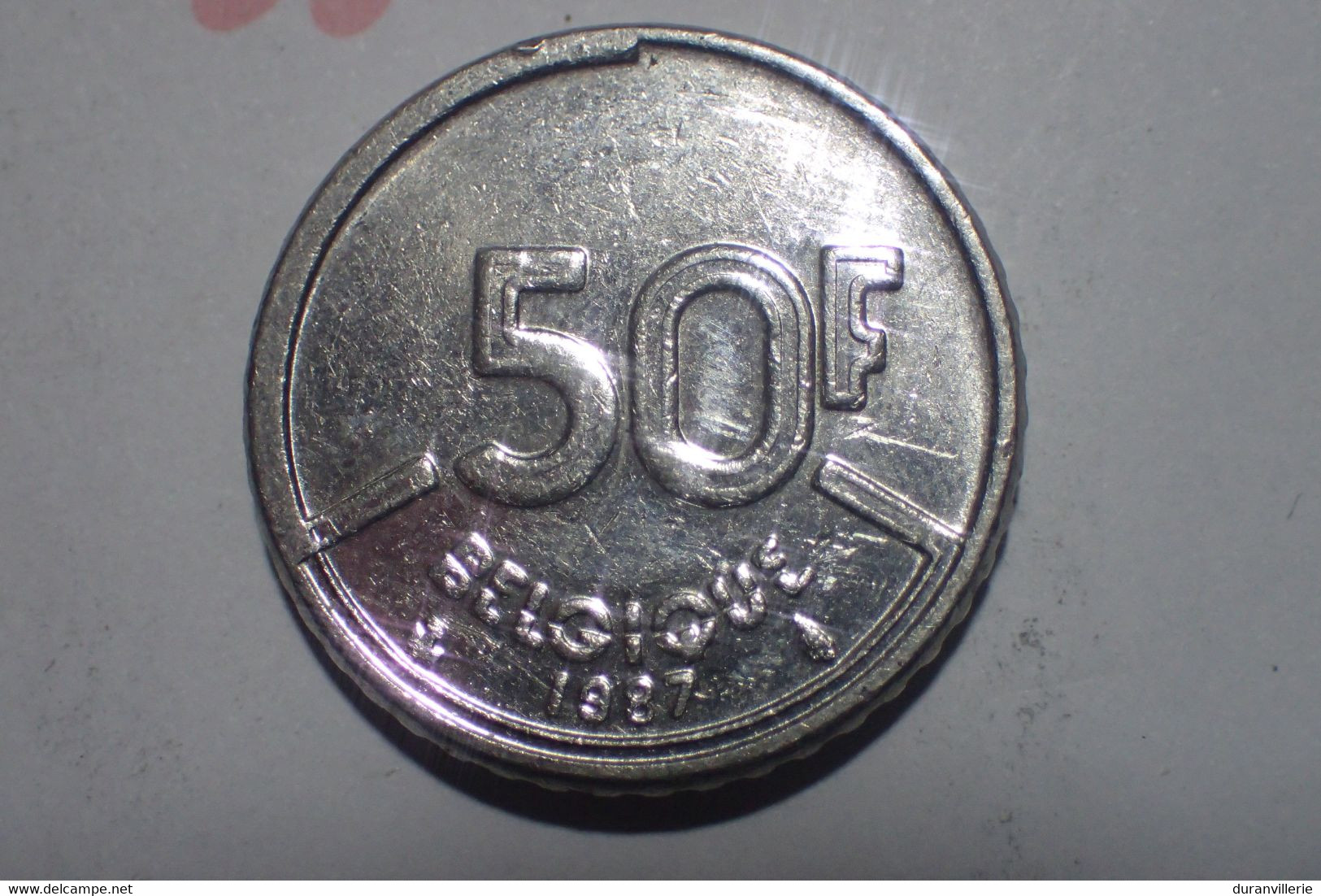 BELGIQUE 1987: 50 Francs, KM 168 - 50 Frank