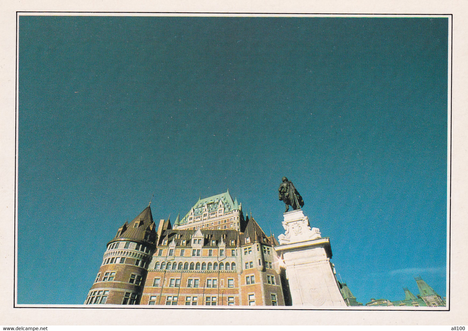 A20068 - QUEBEC LE CHATEAU DE FRONTENAC THE CASTLE OF FRONTENAC CANADA PLISSON EXPLORER IMPRIME EN CEE - Québec - Château Frontenac