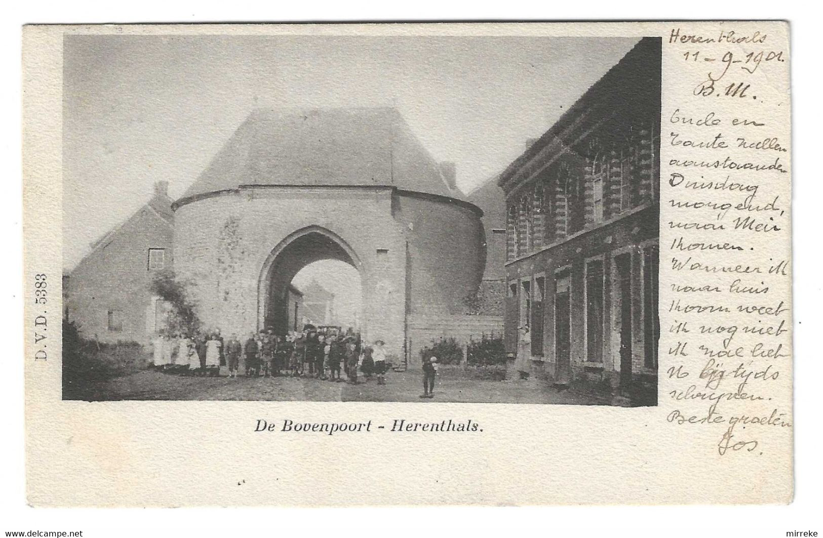 @HOB2@  -  HERENTHALS  -  De Bovenpoort  -  Zie / Voir Scan's - Herentals