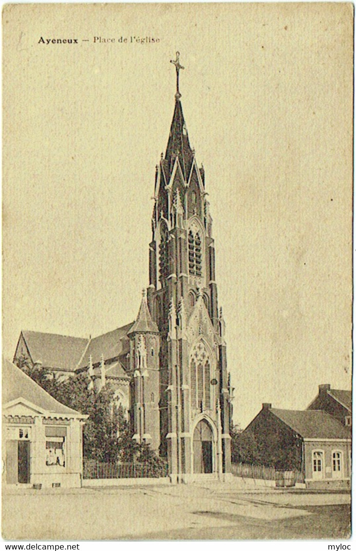 Ayeneux. Place De L'Eglise. - Soumagne