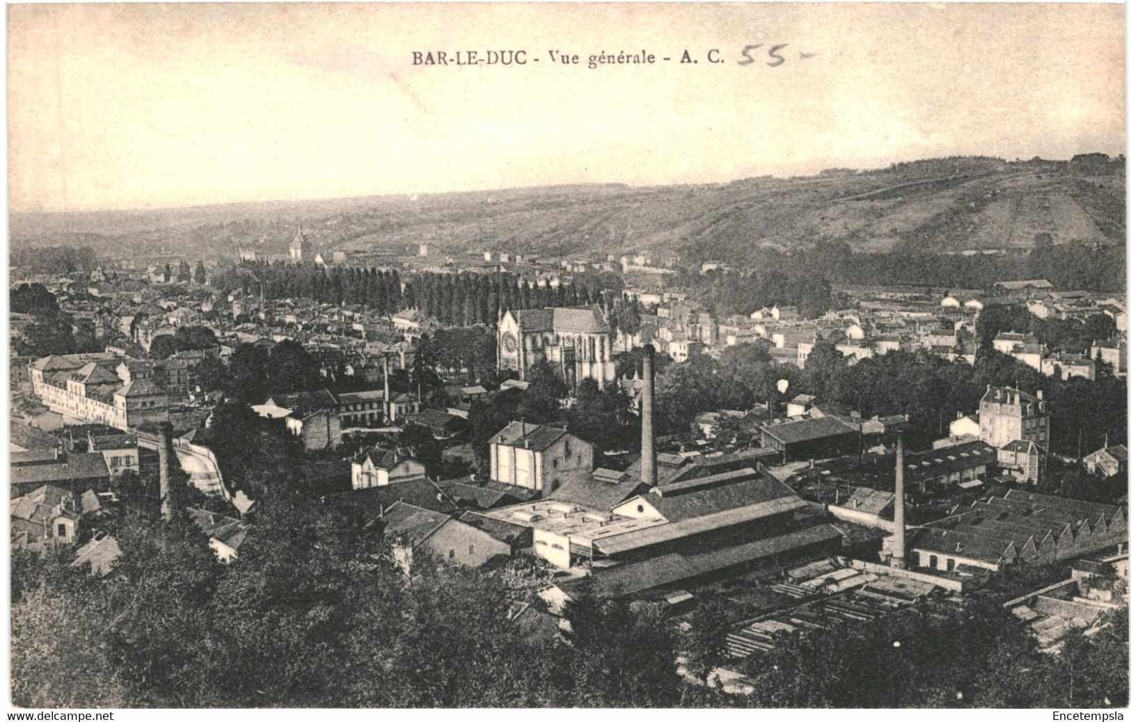 CPA  Carte Postale  France Bar Le Duc  Vue Générale VM57668 - Bar Le Duc