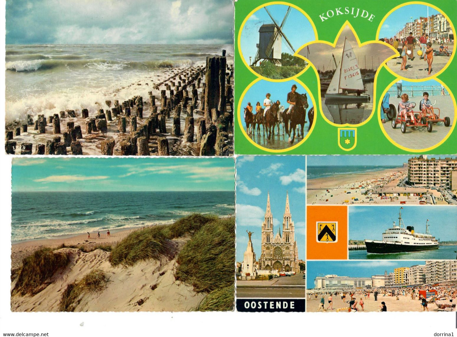 Belgium Belgien Belgique - Lot 4 Postcards - Aartselaar