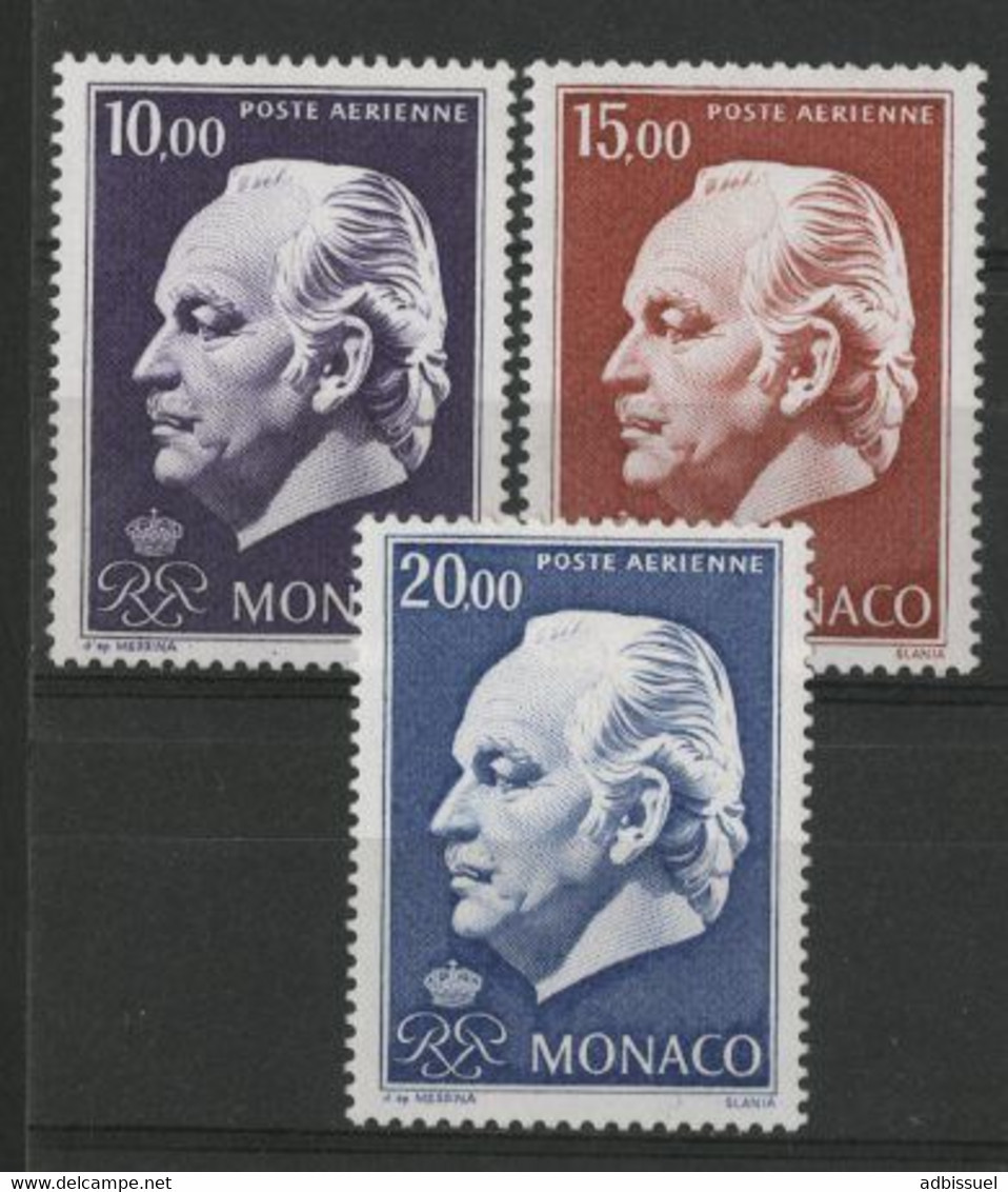 MONACO POSTE AERIENNE N° 97 à 99 Cote 41,50 € Neufs ** MNH Vendus 15 % De La Cote. TB - Luftfahrt