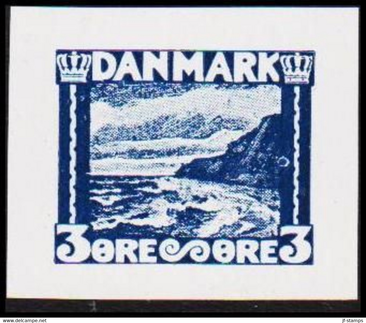 1930. DANMARK. Essay. Møns Klint. 3 øre. - JF525141 - Proeven & Herdrukken