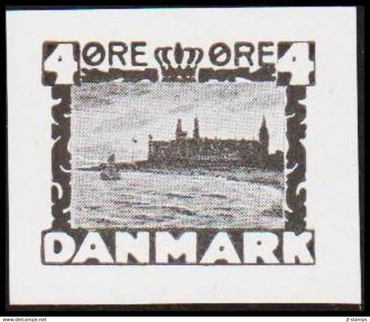 1930. DANMARK. Essay. Kronborg. 4 øre. - JF525143 - Proeven & Herdrukken