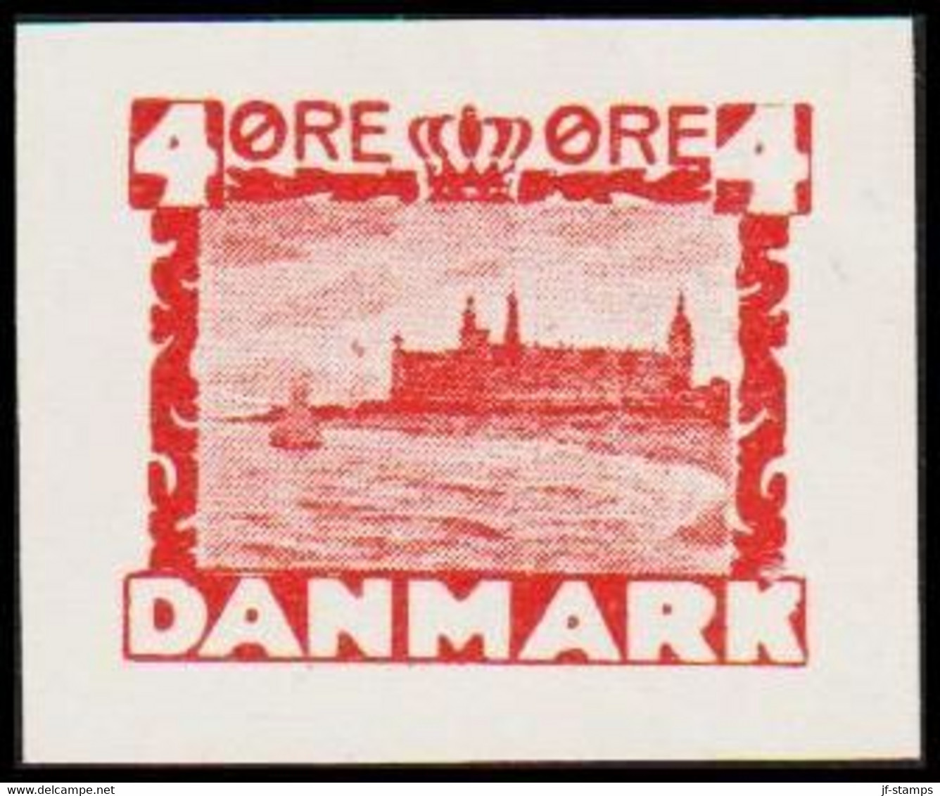 1930. DANMARK. Essay. Kronborg. 4 øre. - JF525149 - Proeven & Herdrukken