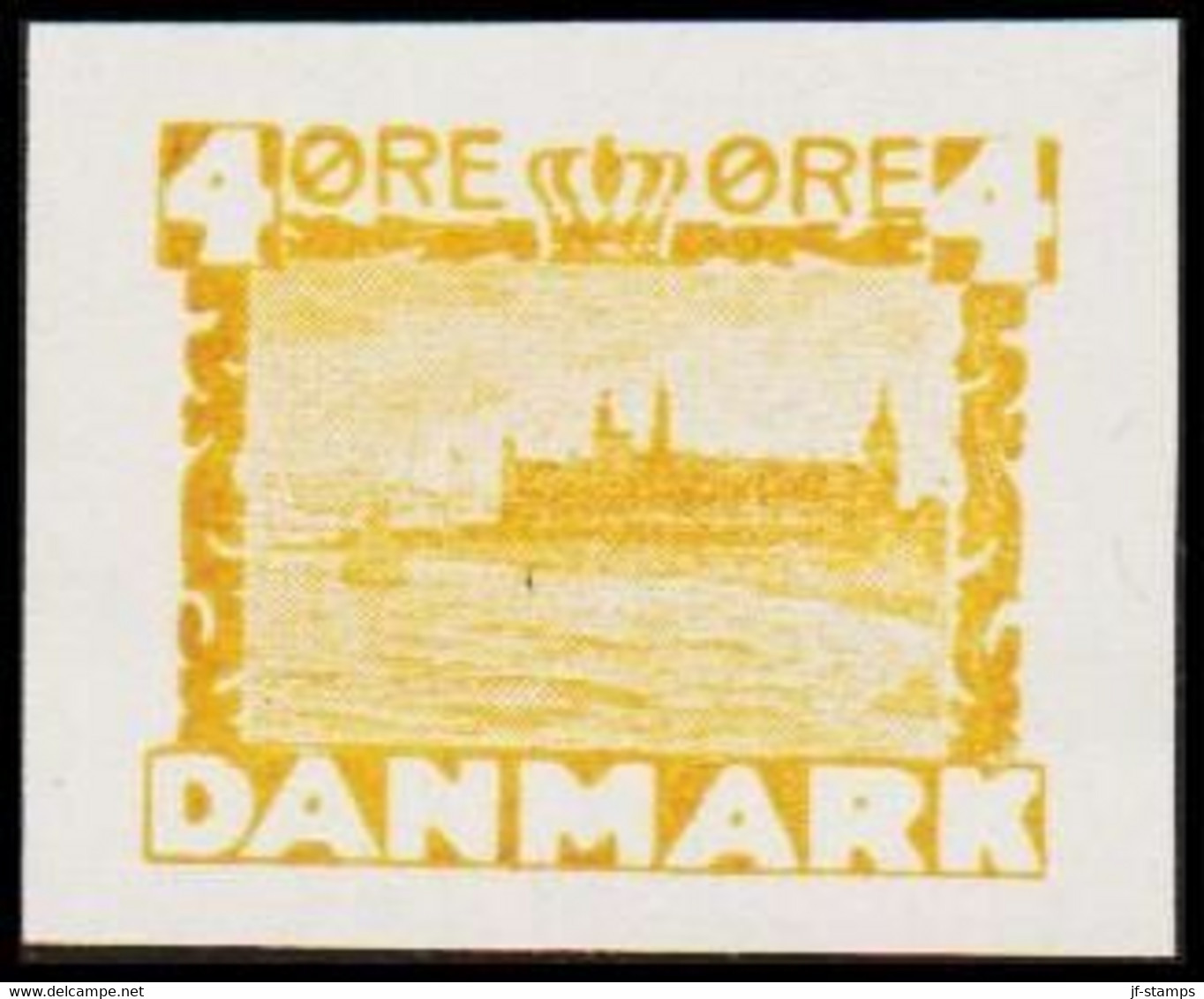 1930. DANMARK. Essay. Kronborg. 4 øre. - JF525154 - Prove E Ristampe