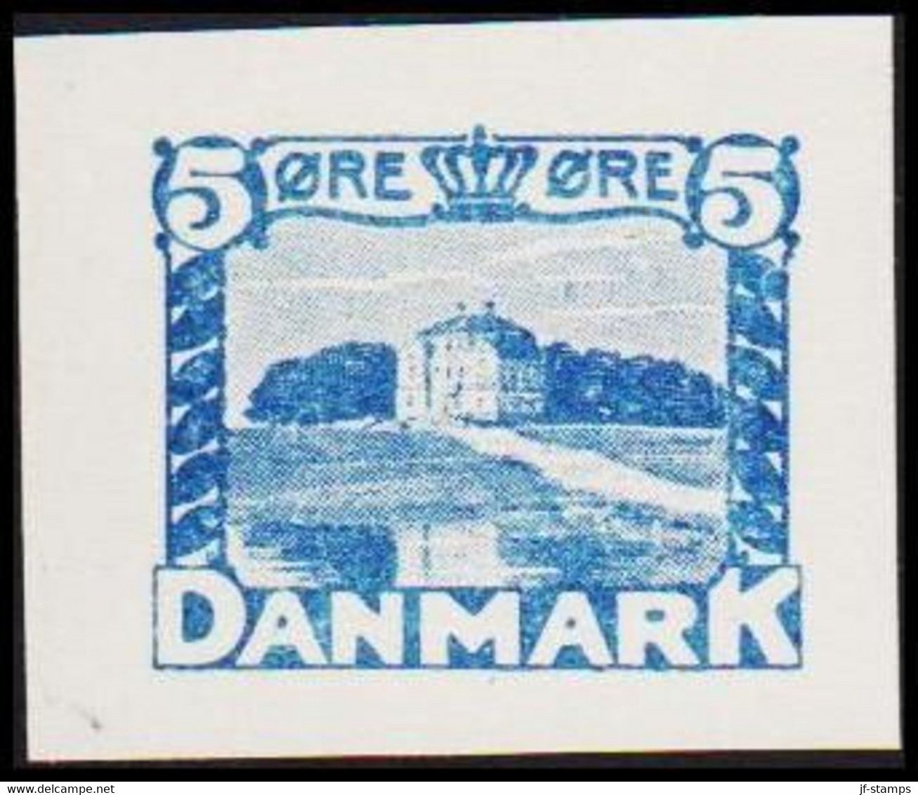 1930. DANMARK. Essay. Eremitageslottet. 5 øre. - JF525157 - Proofs & Reprints