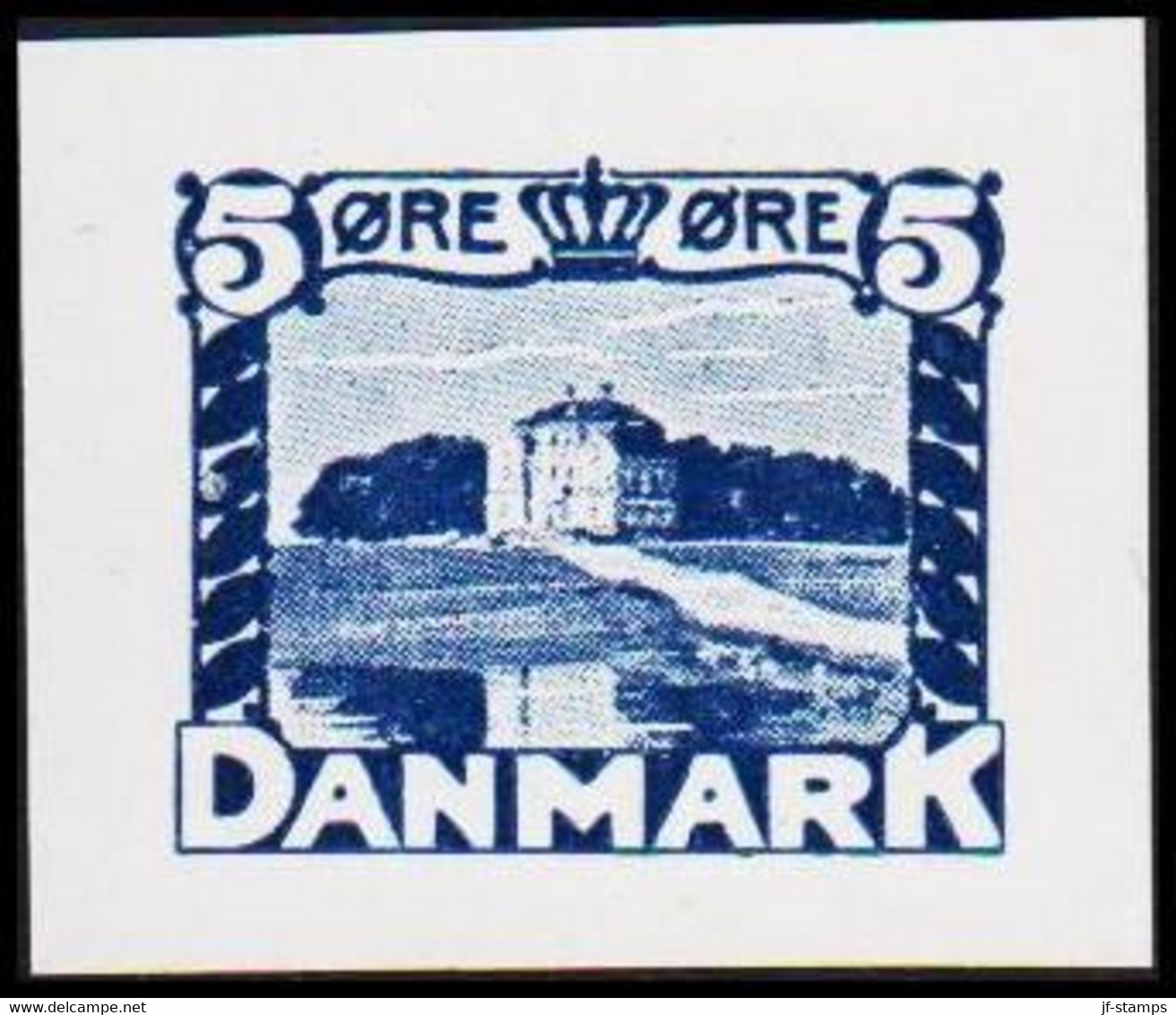 1930. DANMARK. Essay. Eremitageslottet. 5 øre. - JF525163 - Ensayos & Reimpresiones