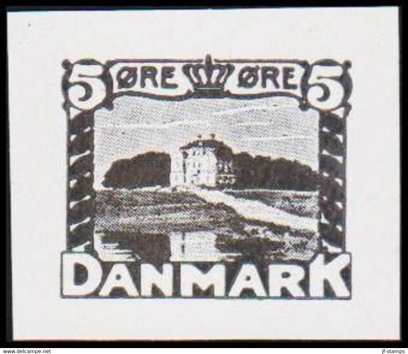 1930. DANMARK. Essay. Eremitageslottet. 5 øre. - JF525168 - Ensayos & Reimpresiones