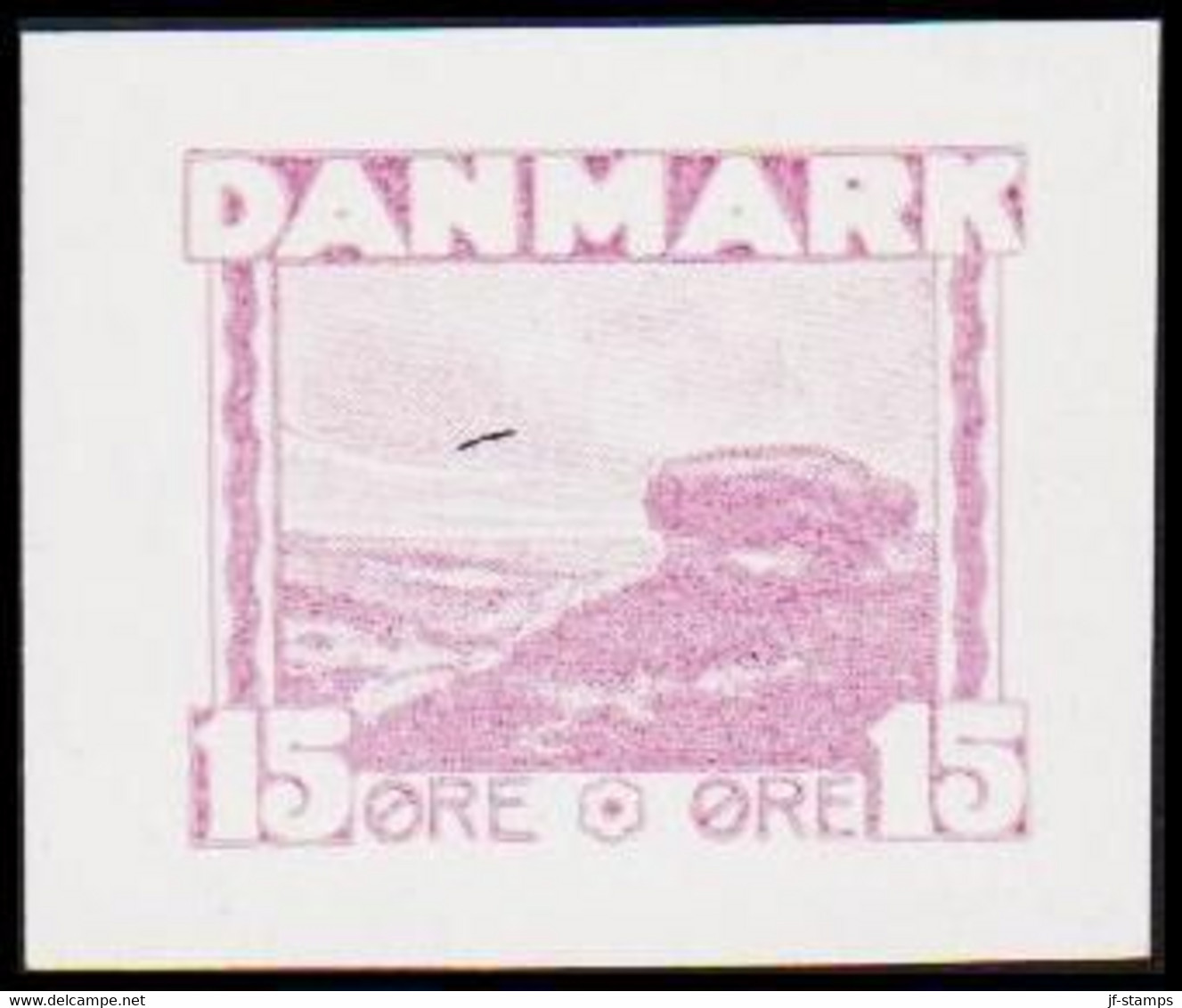 1930. DANMARK. Essay. Gravhøj - Stendysse. 15 øre. - JF525179 - Proeven & Herdrukken