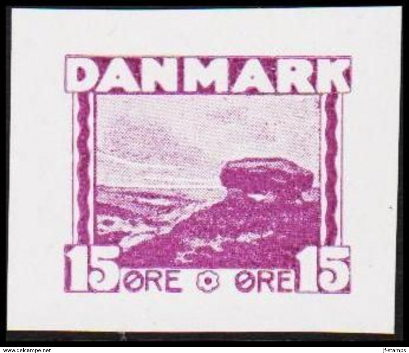 1930. DANMARK. Essay. Gravhøj - Stendysse. 15 øre. - JF525183 - Essais & Réimpressions