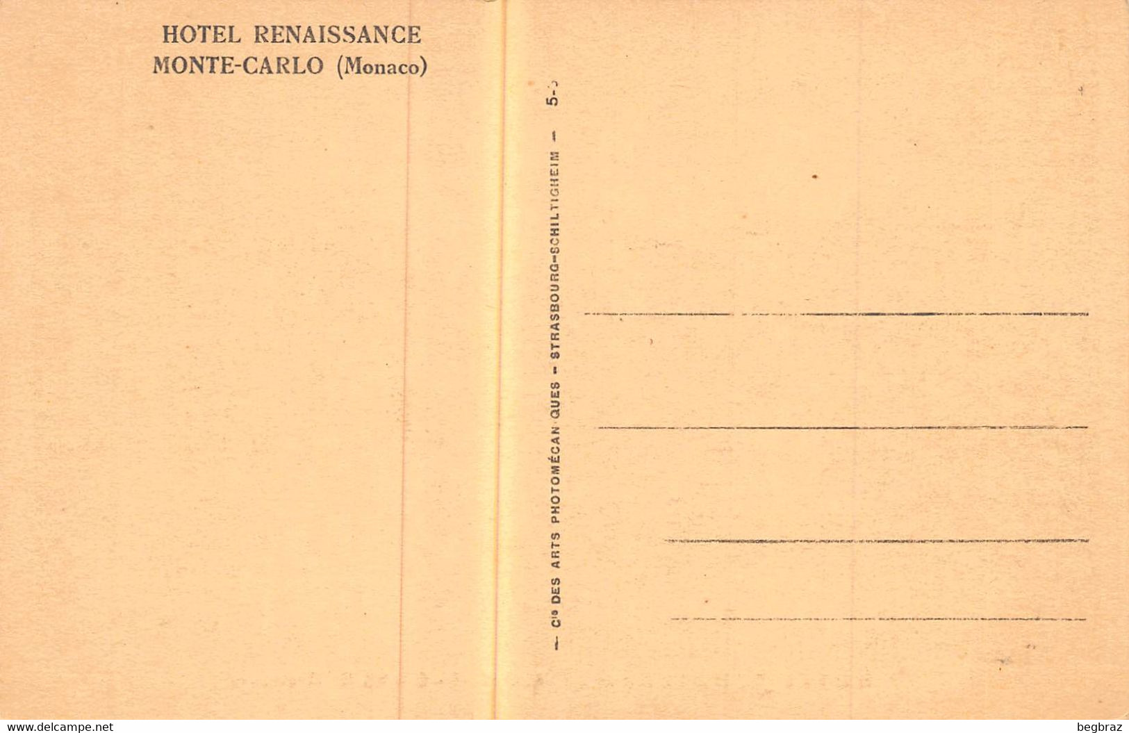 MONACO   HOTEL RENAISSANCE - Hôtels