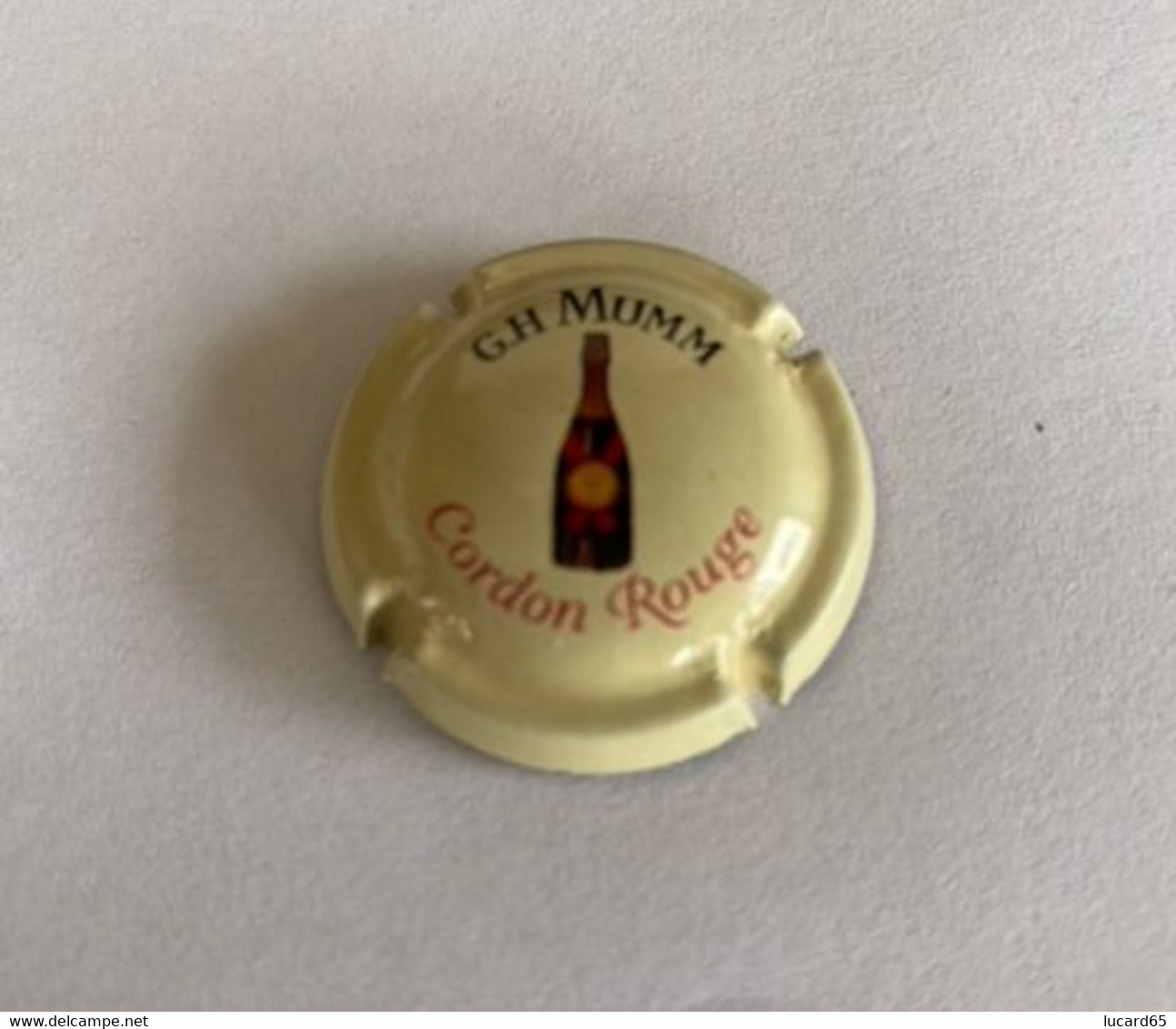 CAPSULE / PLACAS DE CAVA /MUSELET PLACAS / BOUCHON G.H. MUMM - Mumm GH