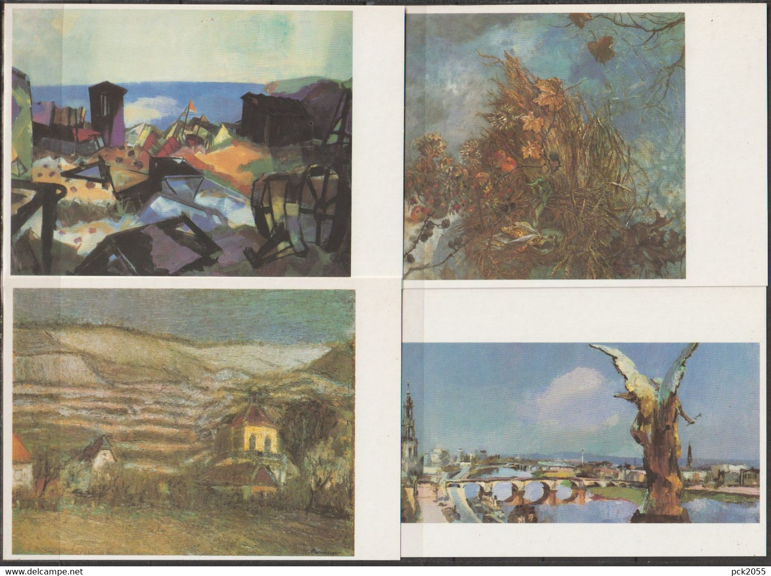 DDR Ganzsache Nr. PP019 B1/001a-B1/016a  Serie Von16 Verschiedenen Künstlerpostkarten Ungebraucht  ( K 133) - Private Postcards - Mint
