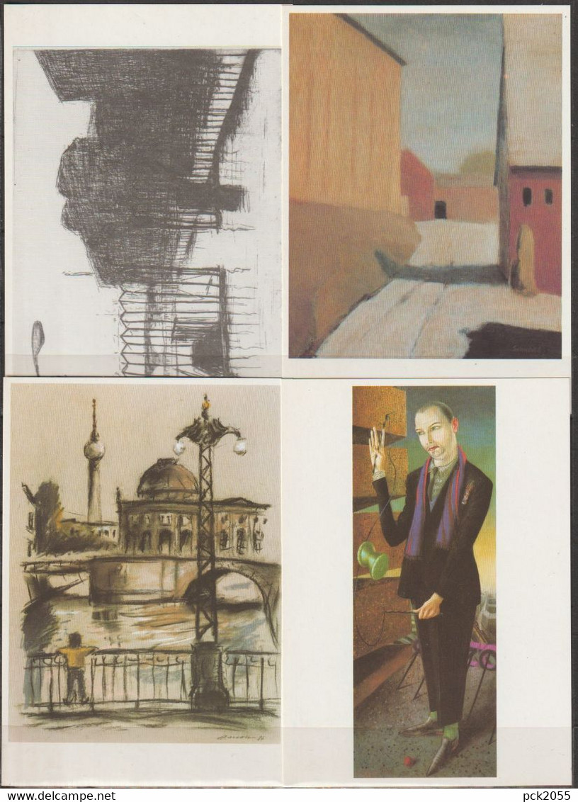 DDR Ganzsache Nr. PP019 B1/001a-B1/016a  Serie Von16 Verschiedenen Künstlerpostkarten Ungebraucht  ( K 133) - Cartes Postales Privées - Neuves