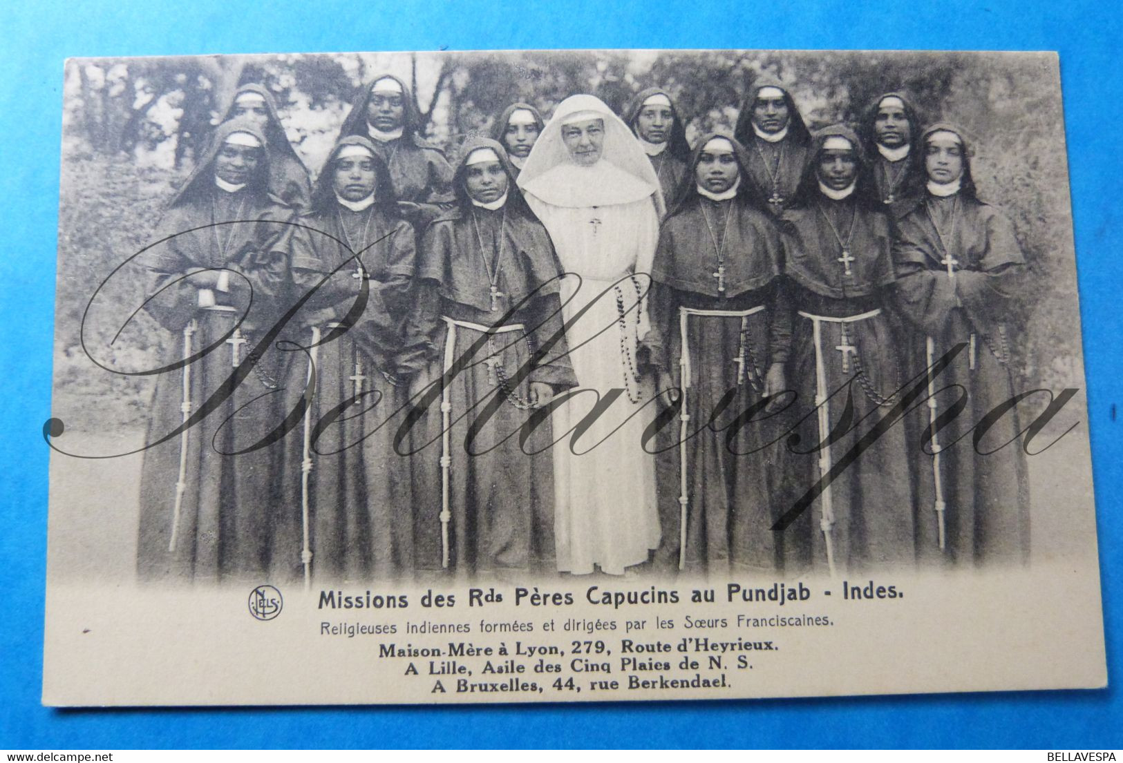 Belgische Katholieke Missie kaarten Mission Lot x 13 stuks