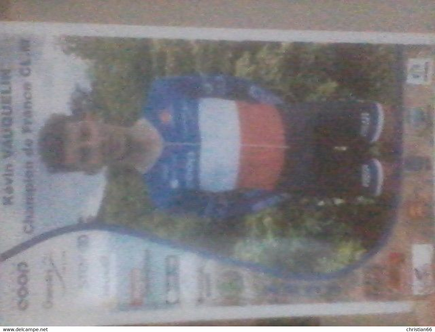 CYCLISME 2021  - WIELRENNEN- CICLISMO- RADSPORT: GRANDE PHOTO OFICIELLE KEVIN VAUQUELIN CH DE FRANCE CLM - Cycling
