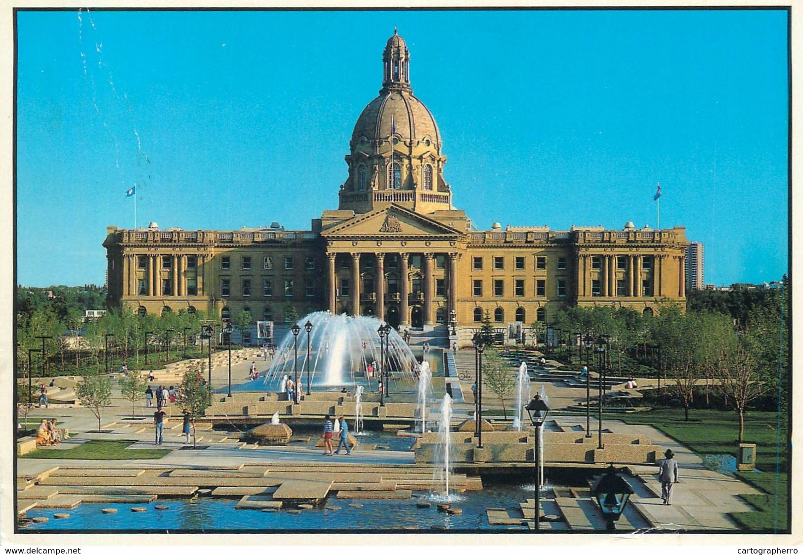 Postcard Canada Edmonton The Alberta Legislature - Edmonton