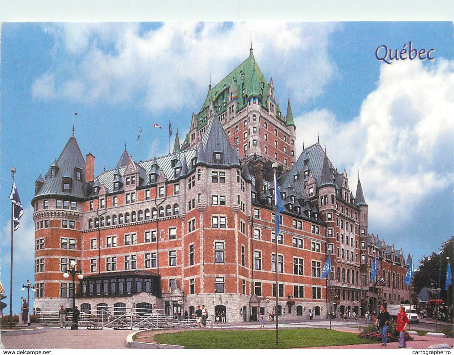 Postcard Canada Quebec Chateau Frontenac - Québec - Château Frontenac