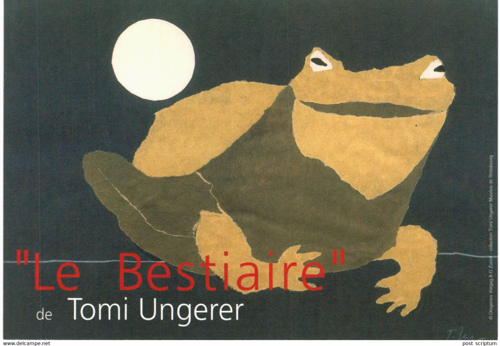 Illustration - Tomi Ungerer - Le Bestiaire - Ungerer