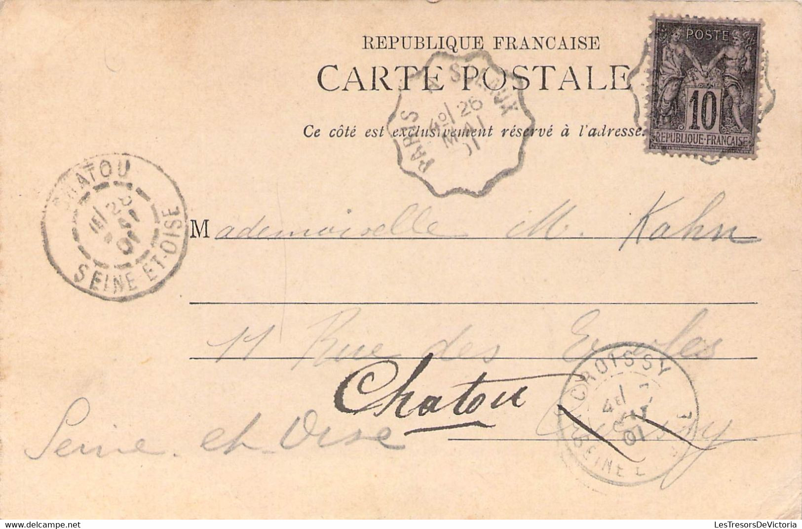 CPA - Souvenir De - ROBINSON - Boutique - étoile De David - Anes - Précurseur - Dos Non Divisé - Editeur Ch M Paris - Souvenir De...