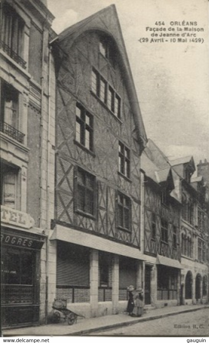 CPA - ORLÉANS - Maison De JEANNE D'ARC ... LOT 2 CP - Histoire