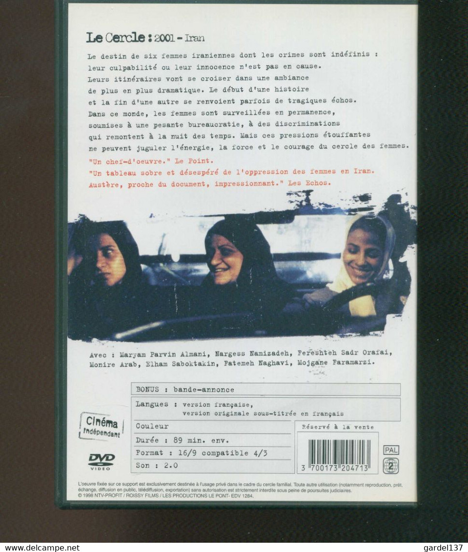 DVD Collection "Cinéma Indépendant" Le CERCLE - Colecciones & Series