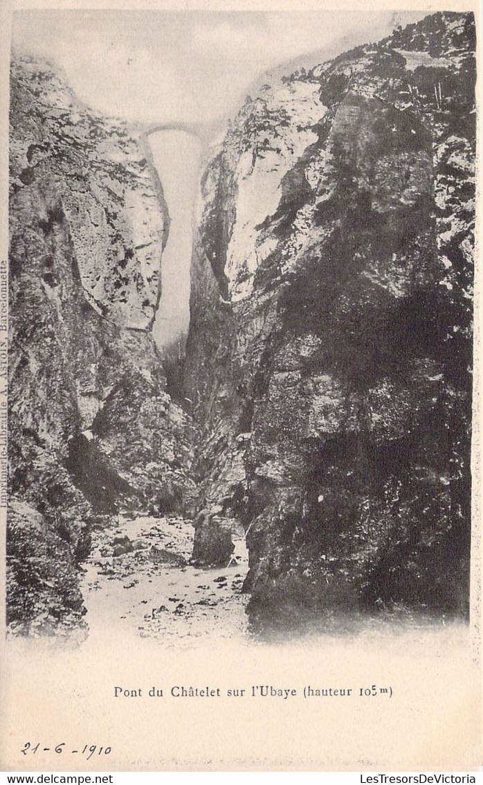 CPA - 04 - Pont Du Châtelet Sur L'Ubaye - Sonstige & Ohne Zuordnung