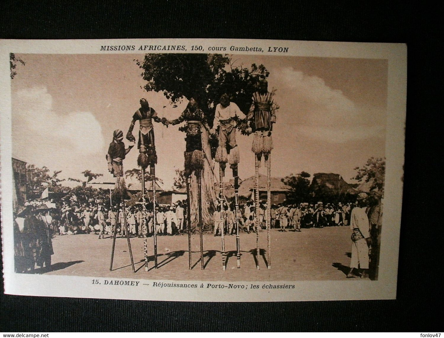 DAHOMEY  PORTO NOVO LES ECHASSIERS - Dahomey