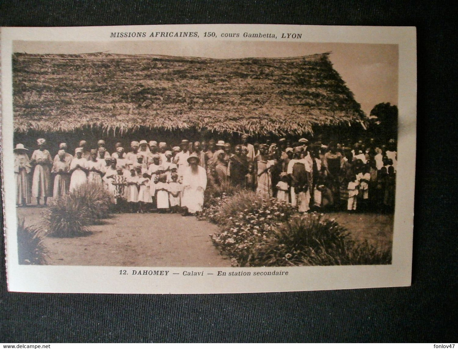 DAHOMEY  CALAVI EN STATION SECONDAIRE - Dahomey