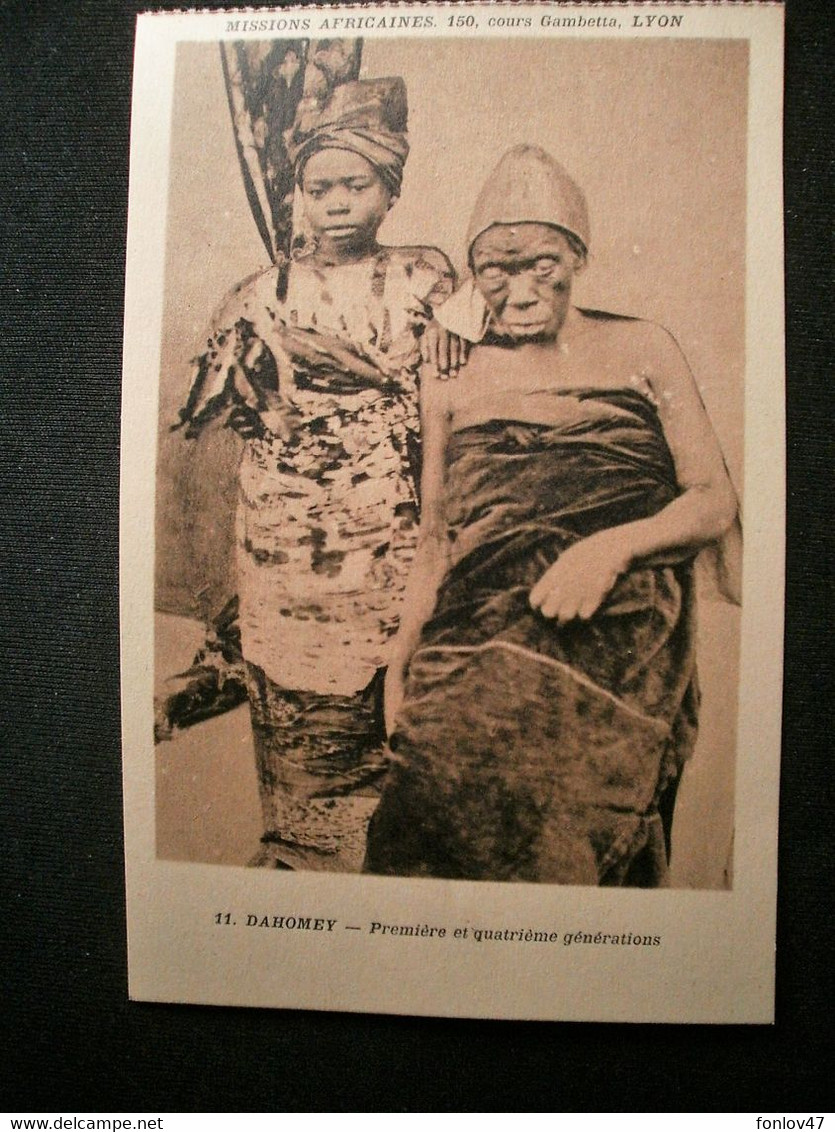DAHOMEY  PREMIERE ET QUATRIEME GENERATION - Dahomey