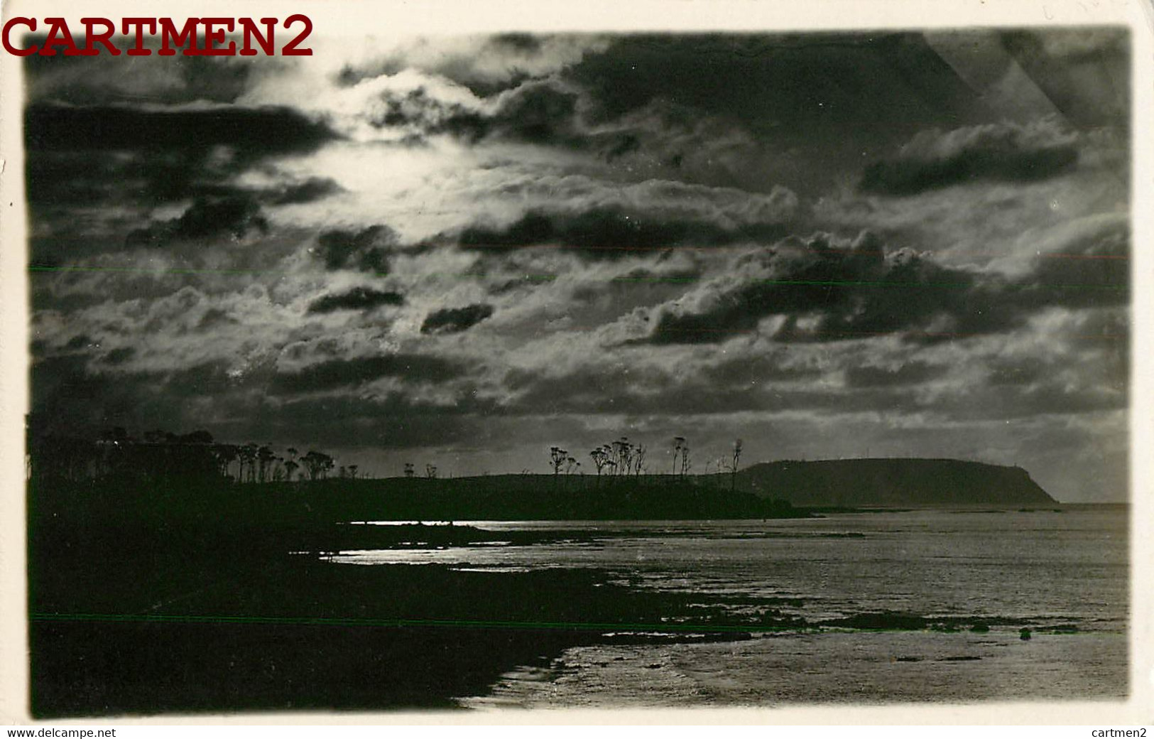 CARTE PHOTO : BURNIE TASMANIA CAP DE LA TABLE CLAIR DE LUNE MOON AUSTRALIA - Other & Unclassified