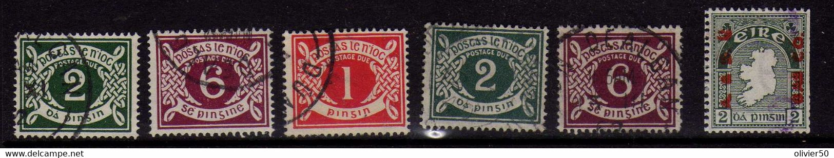 Irlande - Taxe - Oblit - Timbres-taxe