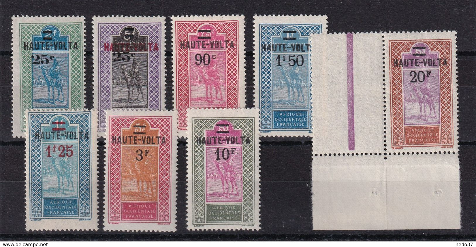 Haute Volta N°33/40 - Neuf ** Sans Charnière - N°36 Avec Charnière - TB - Unused Stamps