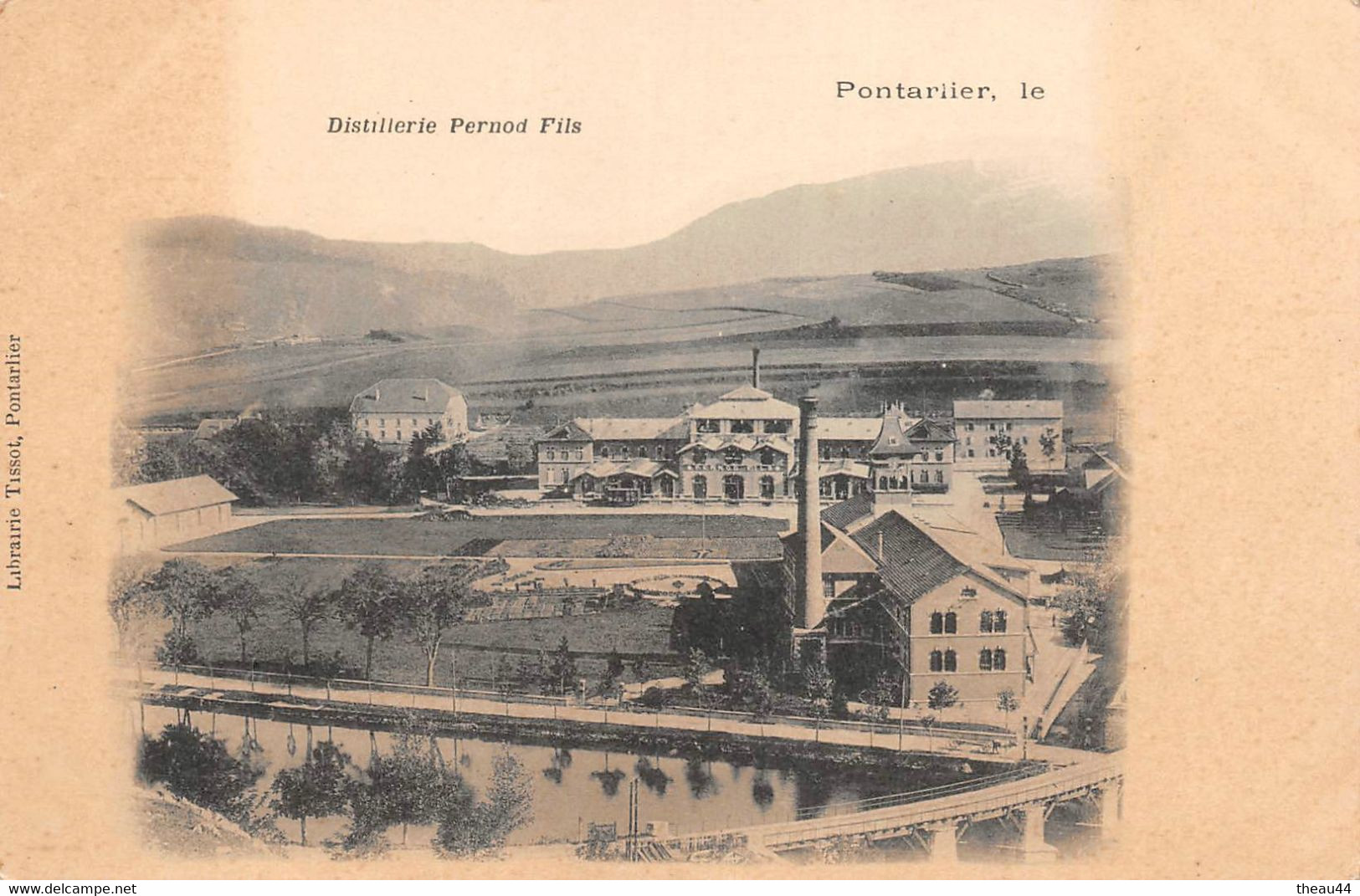 ¤¤   -    PONTARLIER   -   Distillerie " PERNOD FILS "    -  Absinthe    -   ¤¤ - Pontarlier