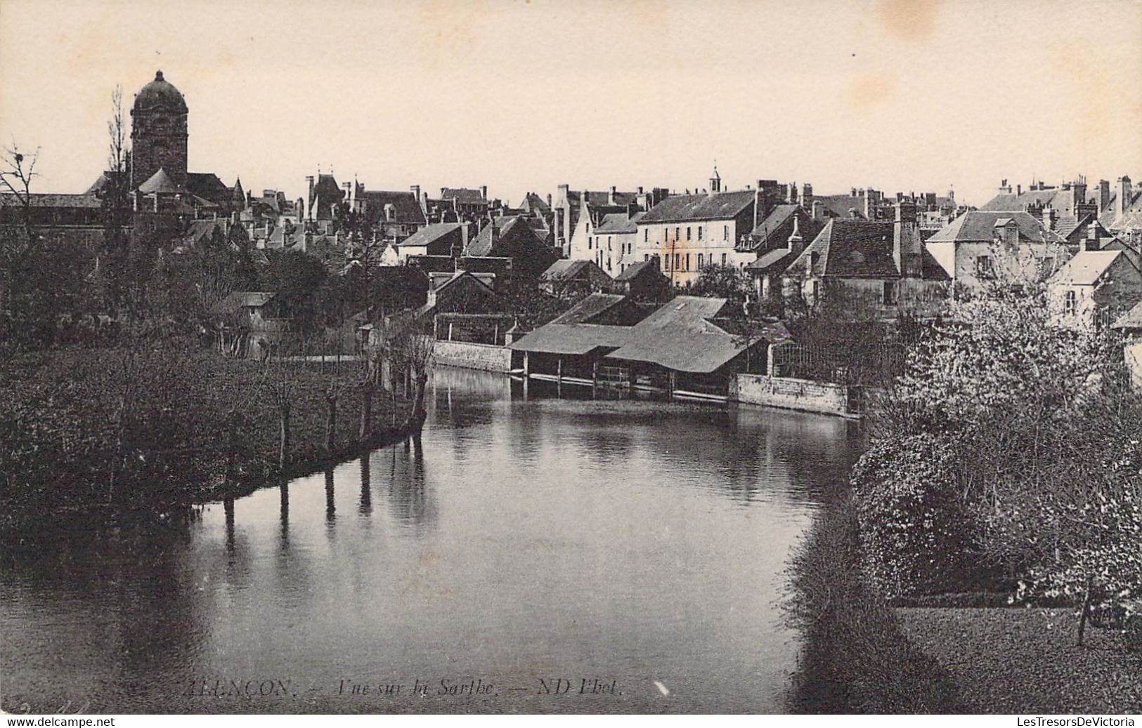 CPA - 61 - ALENCON - Vue Sur La Sarthe ND PHOT - Alencon