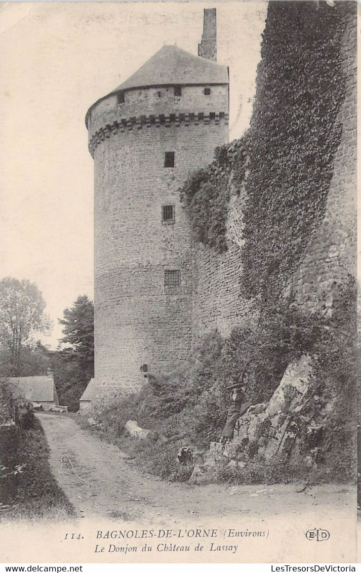 CPA - 61 - Bagnoles De L'Orne - Le Donjon Du Château De Lassay - ELD - Bagnoles De L'Orne