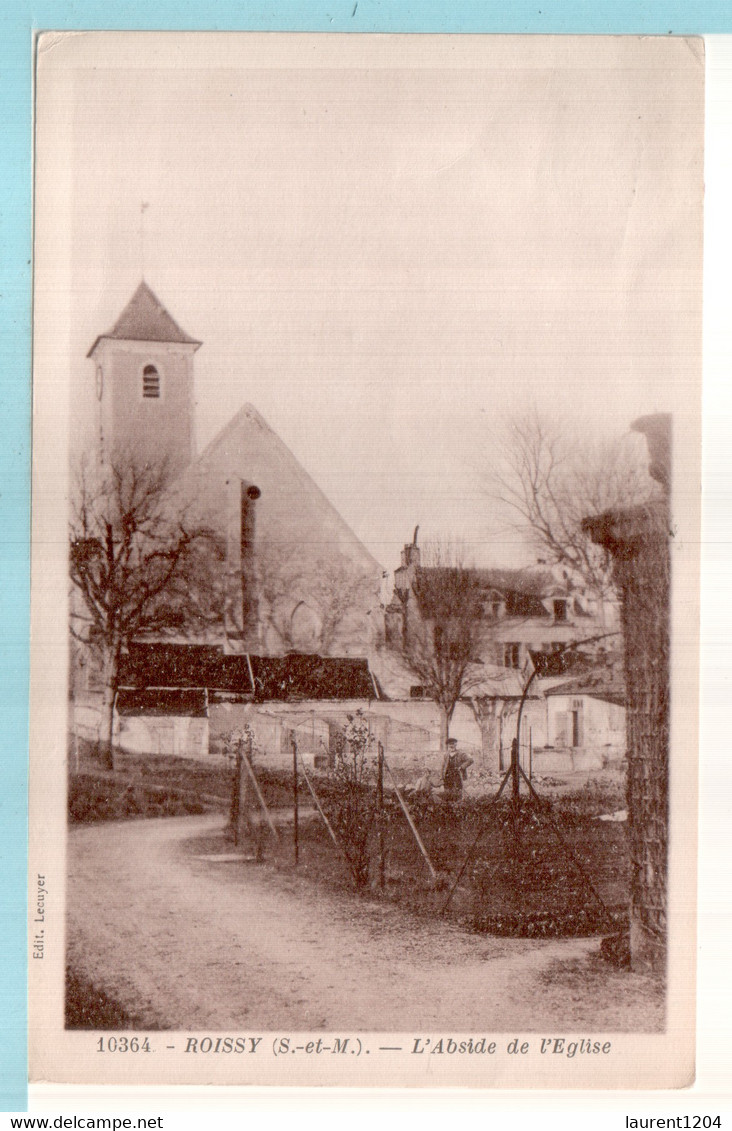 Roissy : L'abside De L'eglise - Roissy En Brie