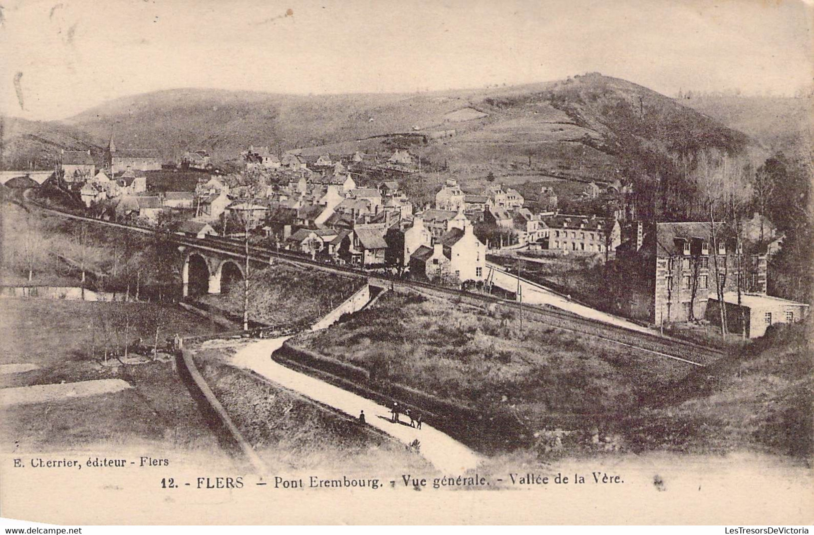 CPA - 61 - FLERS - Pont Erembourg - Vue Générale - Vallée De La Vère - Flers