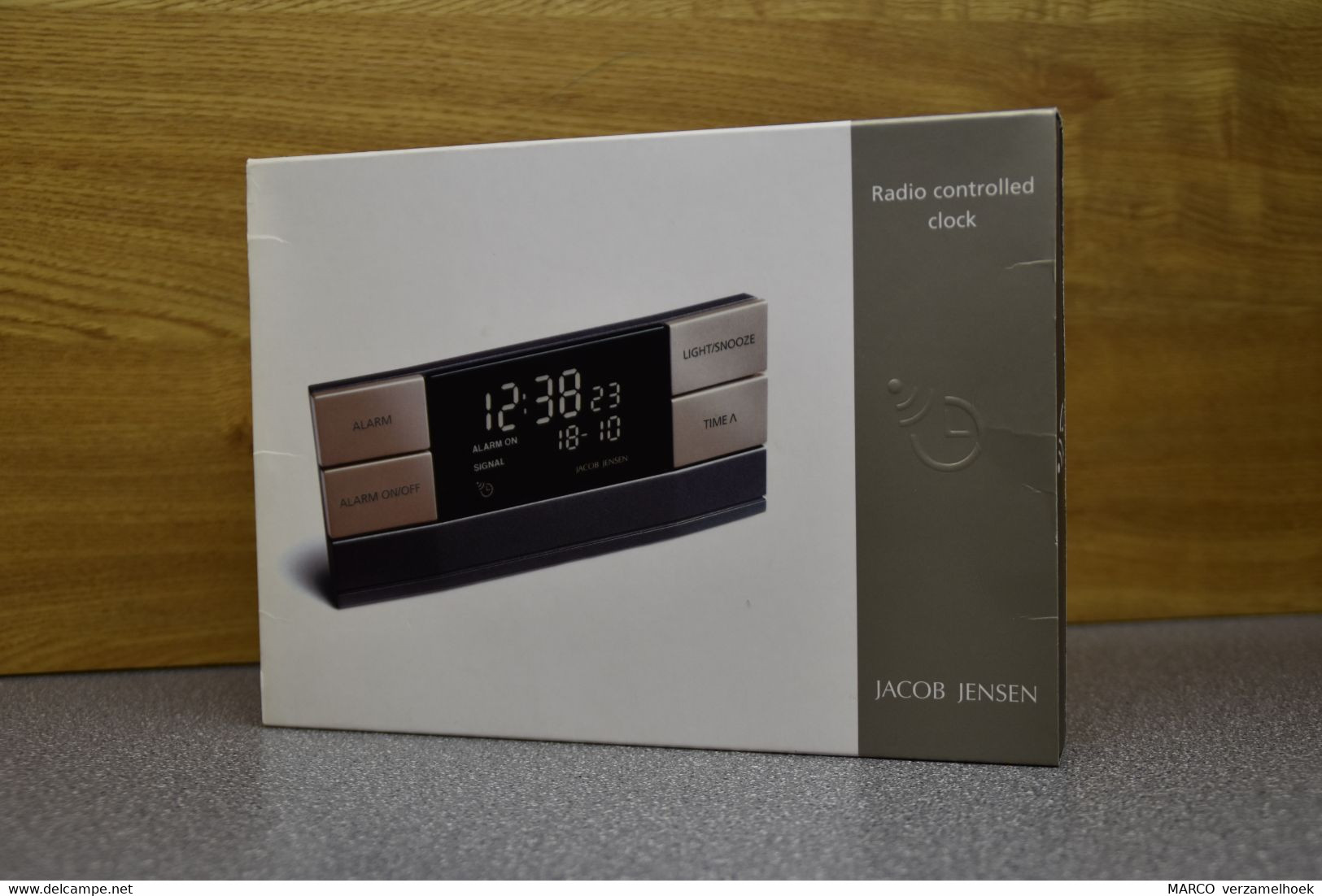 Jacob Jensen Design Digital Klok Radio Controlled Clock Bell Xpress Tranbjerg Denmark (DK) - Otros & Sin Clasificación