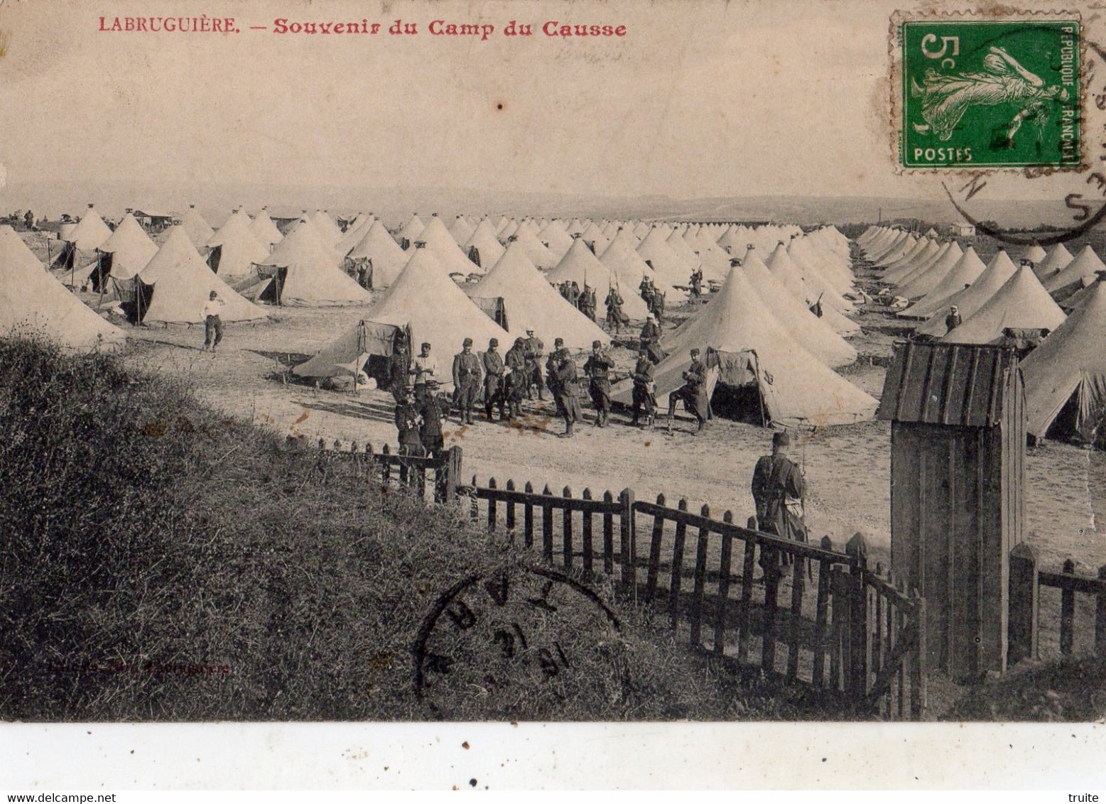 LABRUGUIERE SOUVENIR DU CAMP DU CAUSSE - Labruguière