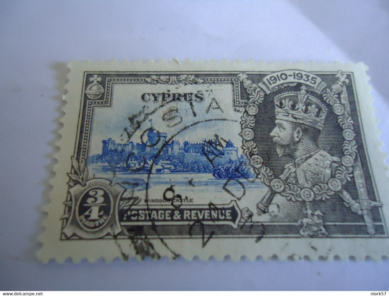 CYPRUS USED    STAMPS  CORONATION   WITH  POSTMARK  NICOSIA 1938 - Other & Unclassified